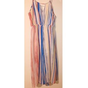 Colorful Lulu Skinny Strap Jumpsuit